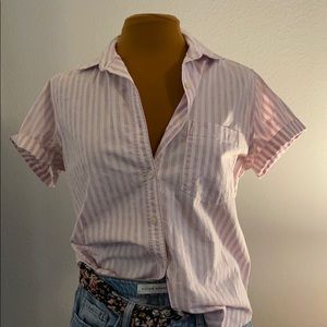 Urban Outfitters button down striped top